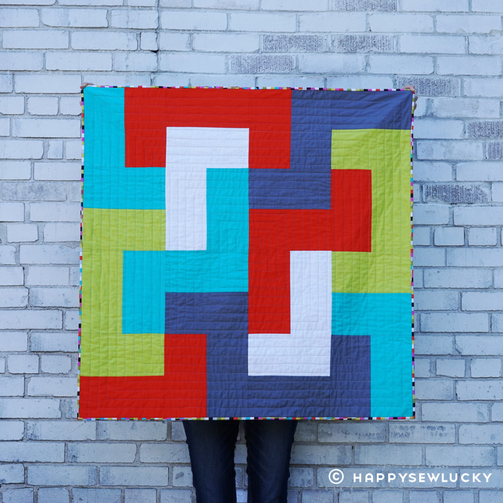 BLOKUS QUILT: designed & made by Berene Campbell. Taught as a beginner class using strips.
#blokusquilt