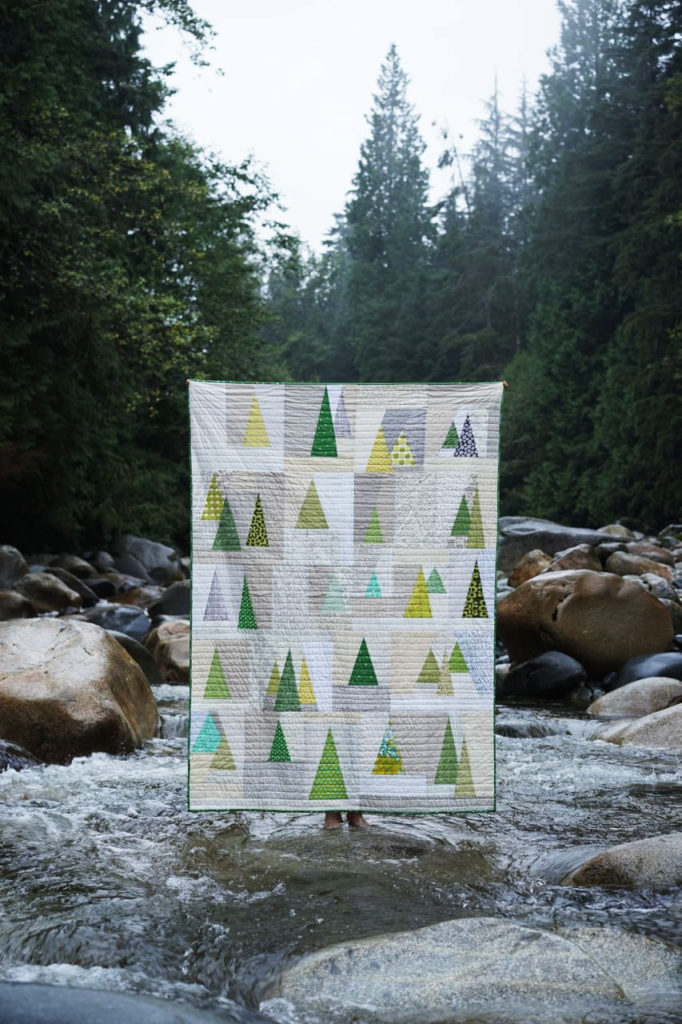 I SEE TREES OF GREEN: Made by Berene Campbell for BC landscaper friend.#treesofgreenquilt